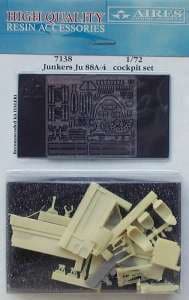 Aires AIRE7138 1:72 Junkers Ju-88A-4 cockpit set