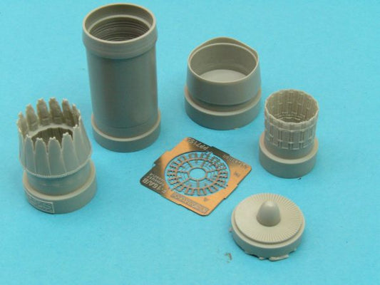 Aires AIRE7155 1:72 General-Dynamics F-16A/F-16B Fighting Falcon exhaust nozzles