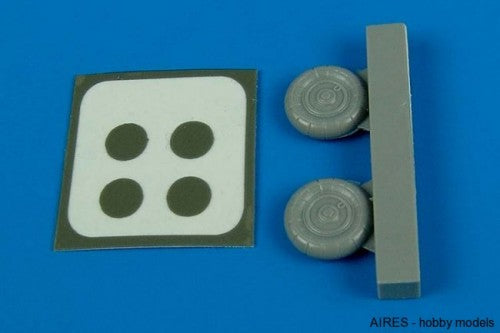 Aires AIRE7224 1:72 Messerschmitt Bf-109G-10/Bf-109K wheels and paint masks