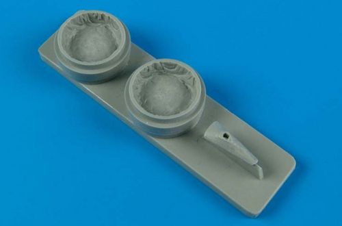 Aires AIRE7278 1:72 Curtiss P-40B/P-40C Tomhawk wheel bay