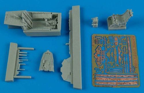 Aires AIRE7280 1:72 Sukhoi Su-27 Flanker B/J-11B cockpit set