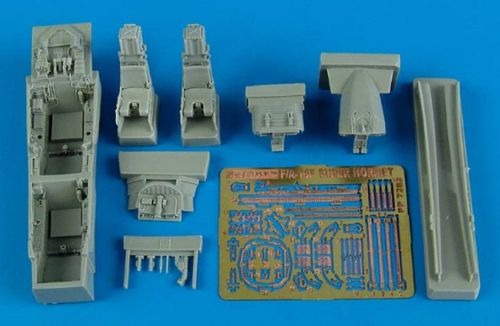 Aires AIRE7282 1:72 Boeing F/A-18E / F/A-18F Super Hornet cockpit set