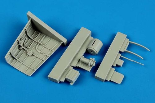 Aires AIRE7298 1:72 Curtiss P-40B Tomahawk Warhawk radio equipment