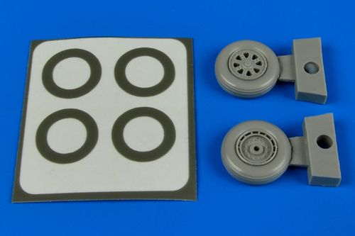 Aires AIRE7301 1:72 Grumman F6F Hellcat wheels