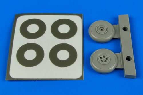 Aires AIRE7302 1:72 Hawker Typhoon Mk.IB wheels & paint mask