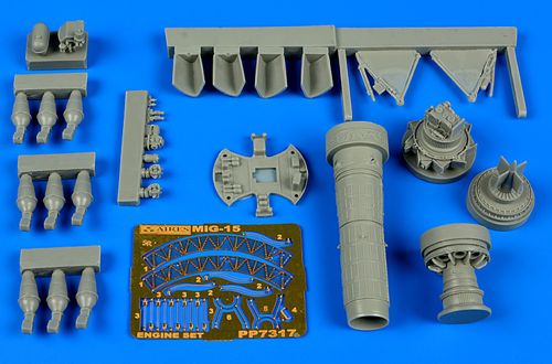 Aires AIRE7317 1:72 Mikoyan MiG-15bis engine set
