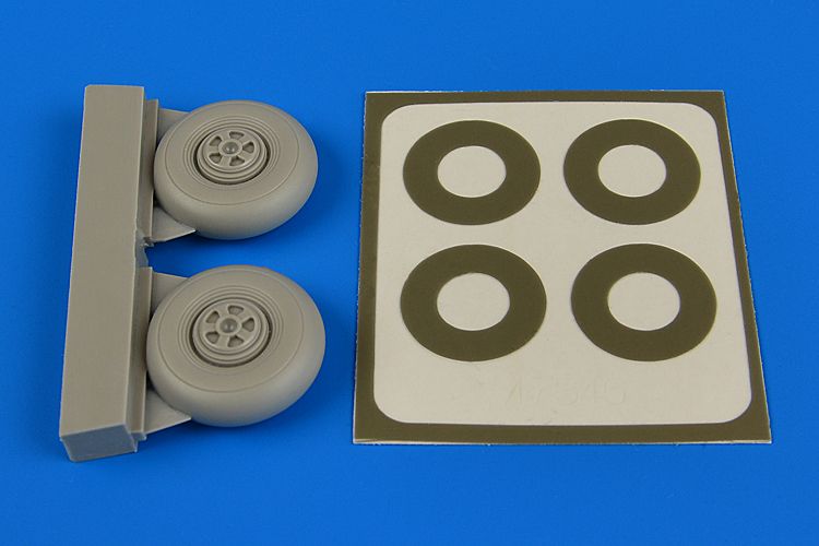 Aires AIRE7346 1:72 Bristol Beaufighter Mk.X wheels
