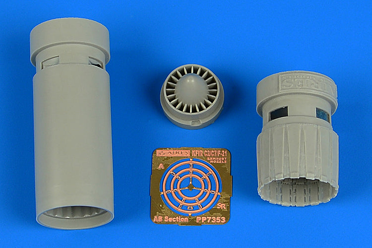Aires AIRE7353 1:72 IAI C-2/C-7 Kfir exhaust nozzles