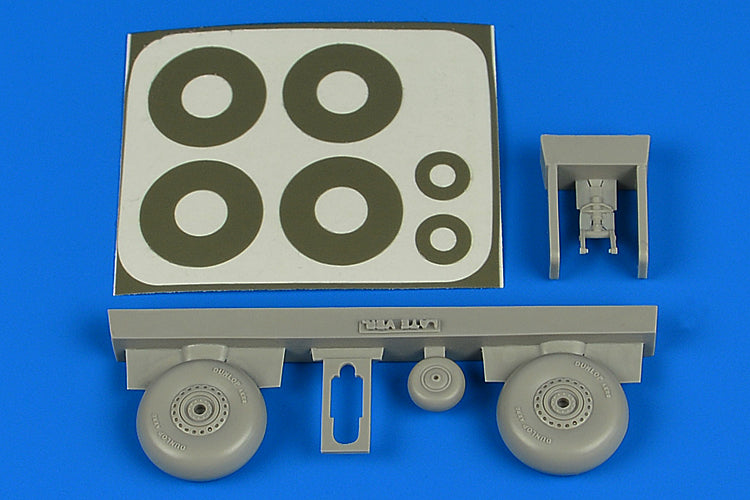 Aires AIRE7365 1:72 Vickers Wellington wheels & paint masks