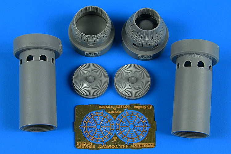 Aires AIRE7374 1:72 Grumman F-14A Tomcat exhaust nozzles