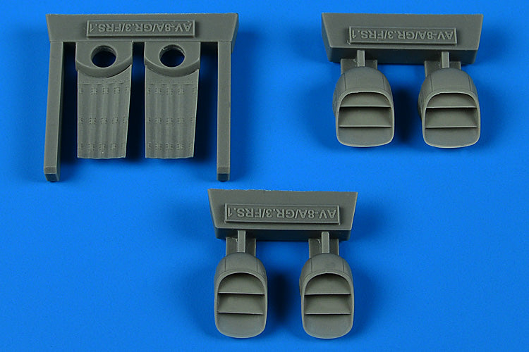 Aires 7385 BAe Harrier/AV-8A/GR.1/GR.3/FRS.1 Exhaust Nozzles 1:72