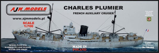 AJM Models AJM700-035 1:700 Charles Plumier French Auxiliary Cruiser
