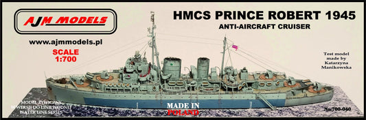AJM Models AJM700-040 1:700 HMCS Prince Robert anti-aircraft cruiser