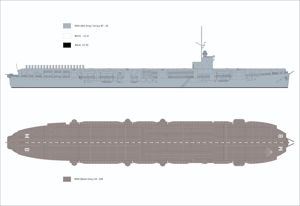 AJM Models AJM700-047 1:700 HMS Empire MacColl escort carrier