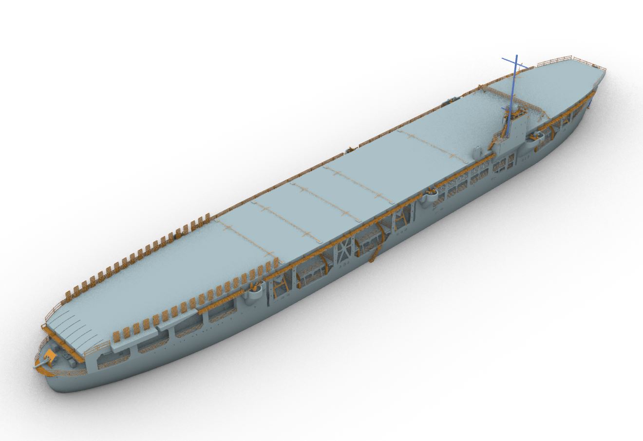 AJM Models AJM700-048 1:700 HMS Amastra