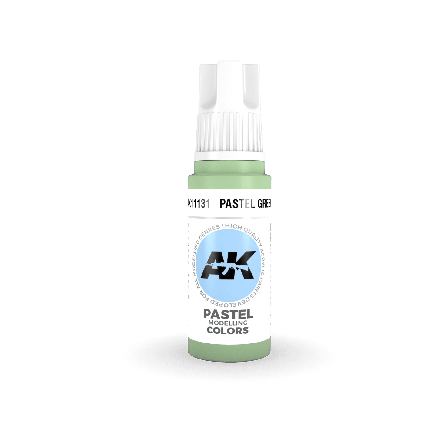 AK Interactive 11131 Pastel Green 17ml 3rd Gen. Acrylic Model Paint