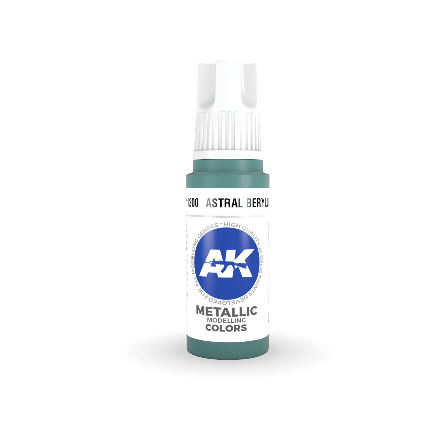 AK Interactive 11200 Astral Beryllium 17ml 3rd Gen. Acrylic Model Paint