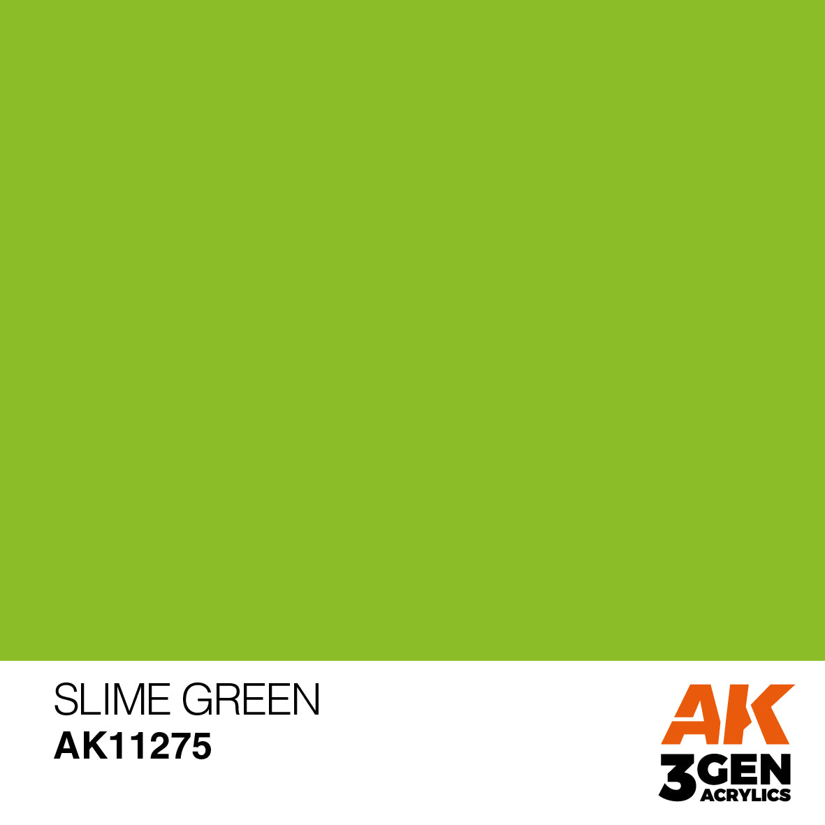 AK Interactive 11275 Slime green COLOR PUNCH 17ml Acrylic Model Paint