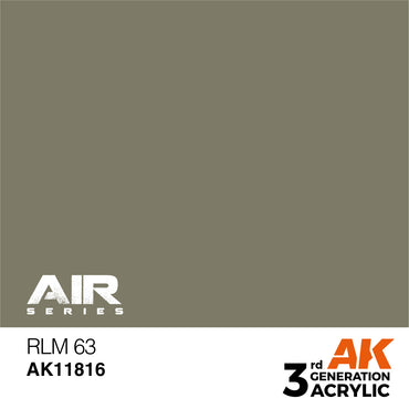 AK Interactive 11816 RLM 63 17ml AIR 3G Acrylic Model Paint