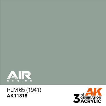 AK Interactive 11818 RLM 65 (1941) 17ml AIR 3G Acrylic Model Paint