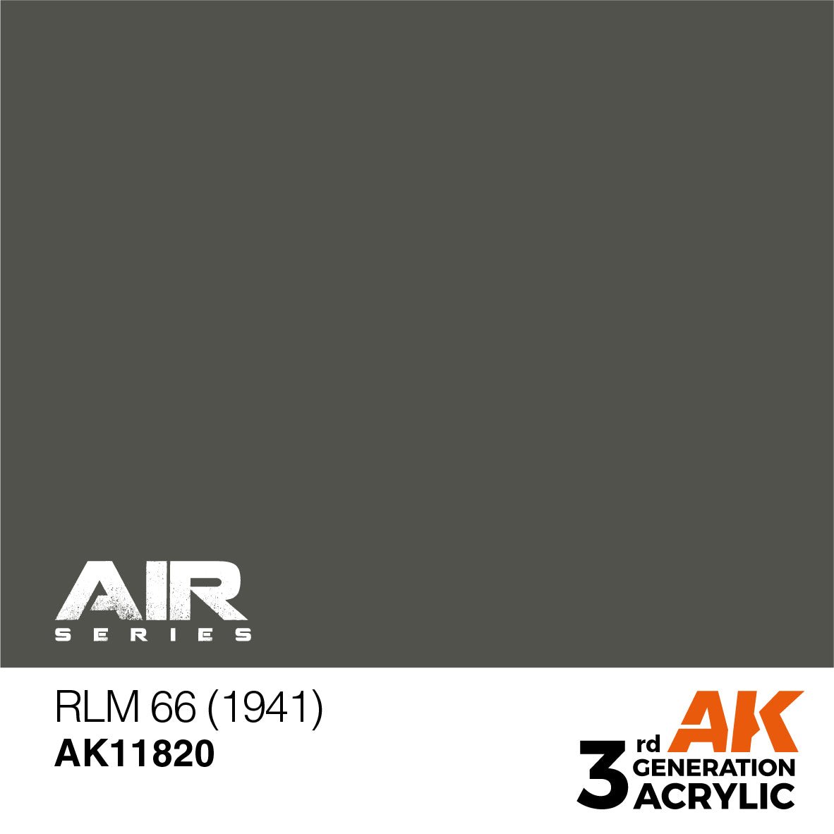 AK Interactive 11820 RLM 66 (1941) 17ml AIR 3G Acrylic Model Paint