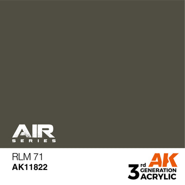 AK Interactive 11822 RLM 71 17ml AIR 3G Acrylic Model Paint