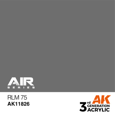 AK Interactive 11826 RLM 75 17ml AIR 3G Acrylic Model Paint