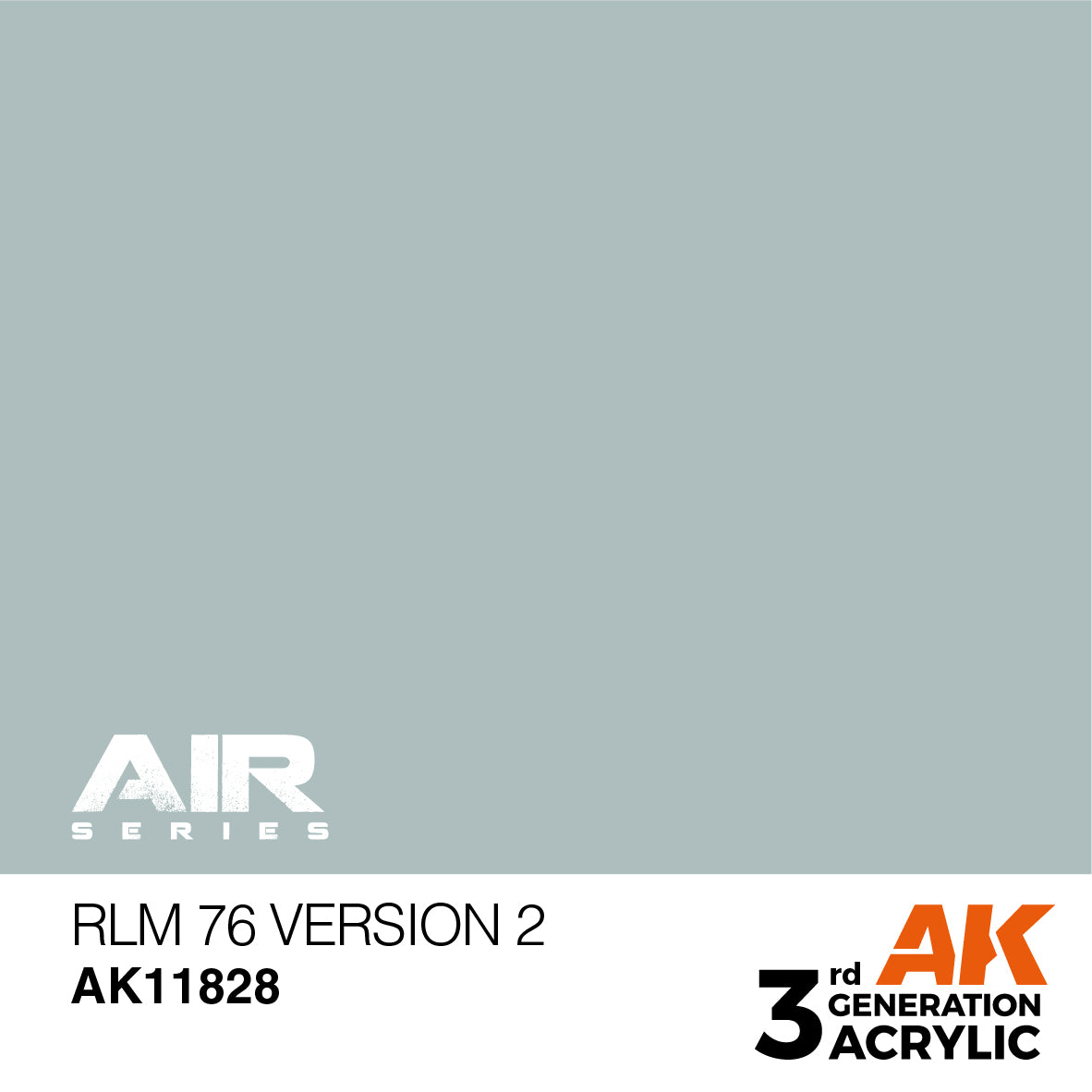 AK Interactive 11828 RLM 76 Version 2 17ml AIR 3G Acrylic Model Paint