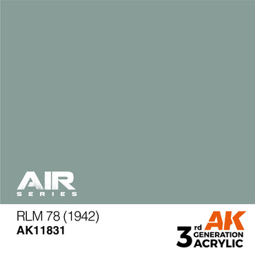 AK Interactive 11831 RLM 78 (1942) 17ml AIR 3G Acrylic Model Paint