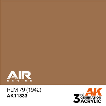 AK Interactive 11833 RLM 79 (1942) 17ml AIR 3G Acrylic Model Paint