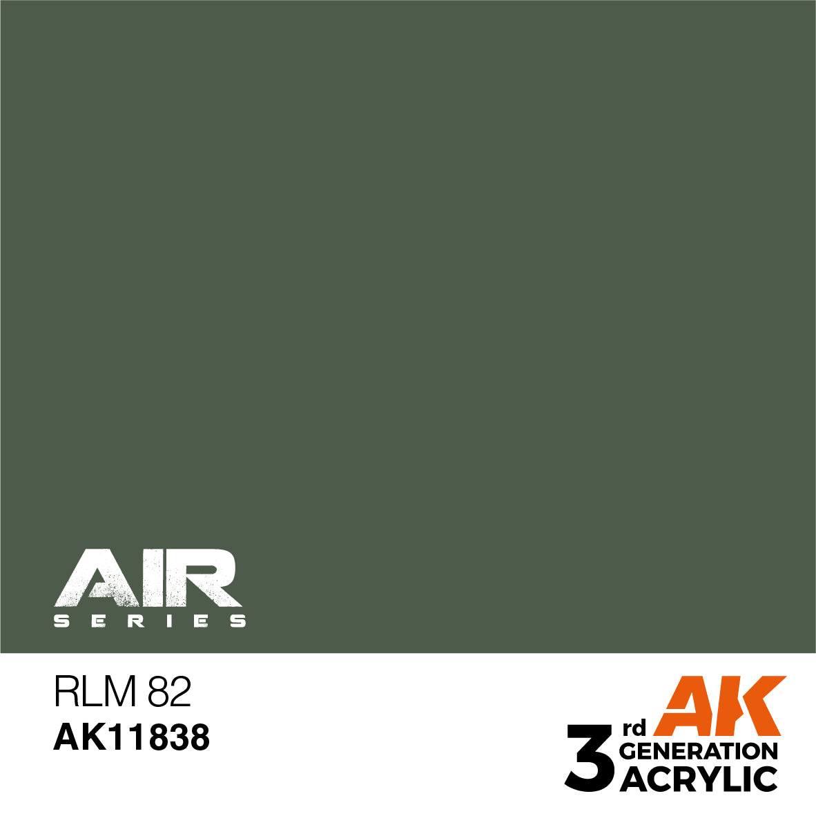 AK Interactive 11838 RLM 82 17ml AIR 3G Acrylic Model Paint