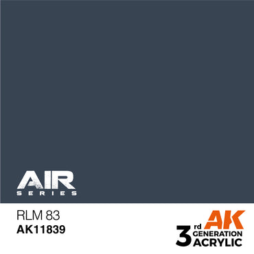 AK Interactive 11839 RLM 83 17ml AIR 3G Acrylic Model Paint