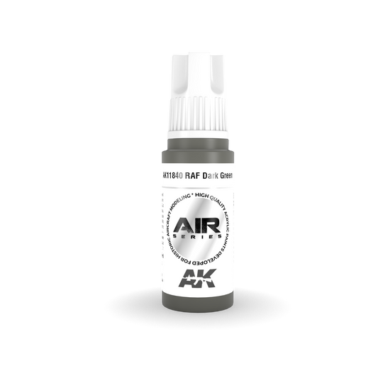 AK Interactive 11840 RAF Dark Green 17ml AIR 3G Acrylic Model Paint