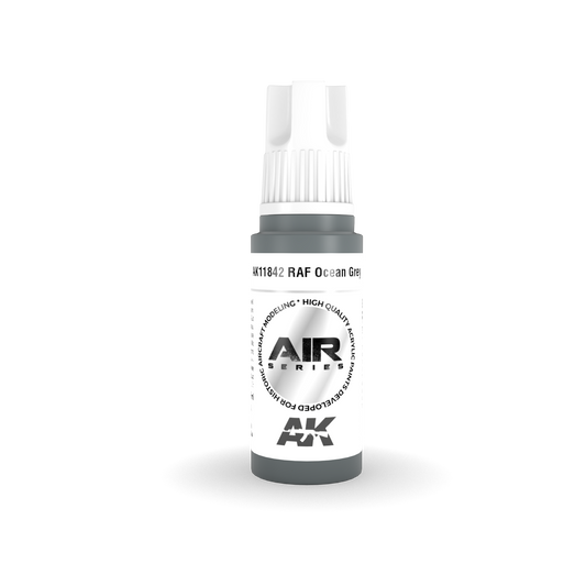 AK Interactive 11842 RAF Ocean Grey 17ml AIR 3G Acrylic Model Paint
