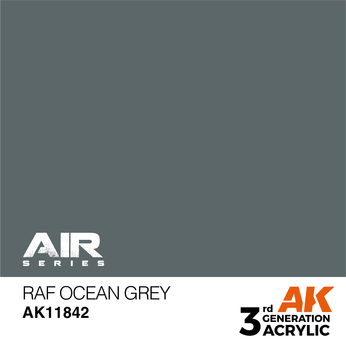 AK Interactive 11842 RAF Ocean Grey 17ml AIR 3G Acrylic Model Paint