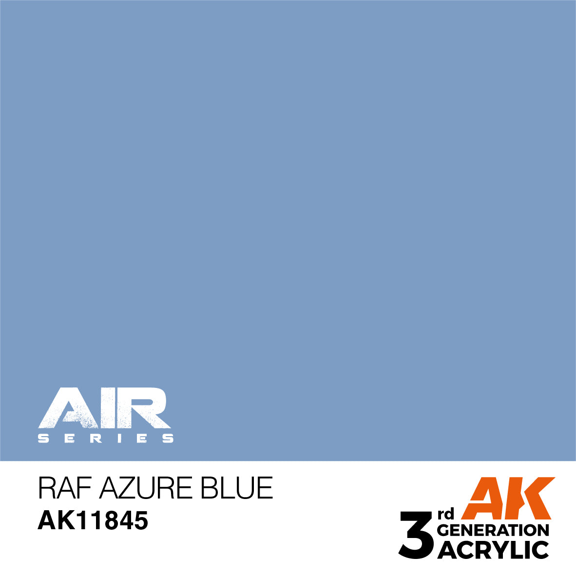 AK Interactive 11845 RAF Azure Blue 17ml AIR 3G Acrylic Model Paint