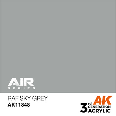 AK Interactive 11848 RAF Sky Grey 17ml AIR 3G Acrylic Model Paint