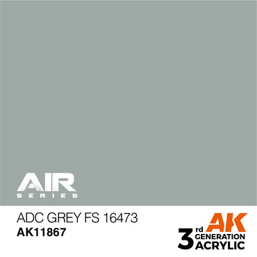 AK Interactive 11867 ADC Grey FS 16473 17ml AIR 3G Acrylic Model Paint