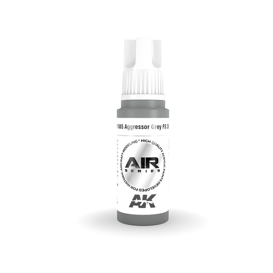 AK Interactive 11885 Aggressor Grey FS 36251 17ml AIR 3G Acrylic Model Paint