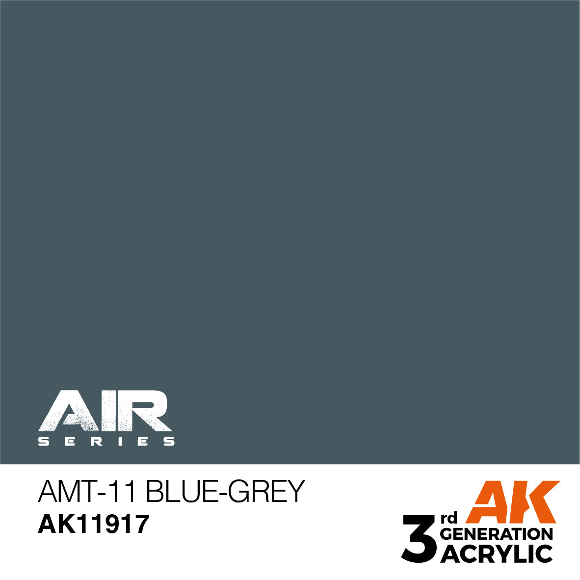 AK Interactive 11917 AMT-11 Blue-Grey 17ml AIR 3G Acrylic Model Paint