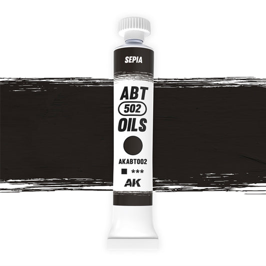 Abteilung 502 Sepia 20ml Oil Paint ABT002