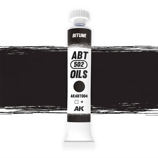 Abteilung 502 Bitume 20ml Oil Paint ABT004