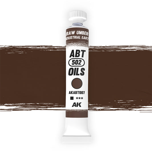 Abteilung 502 Raw Umber/Industrial Earth 20ml Oil Paint ABT007