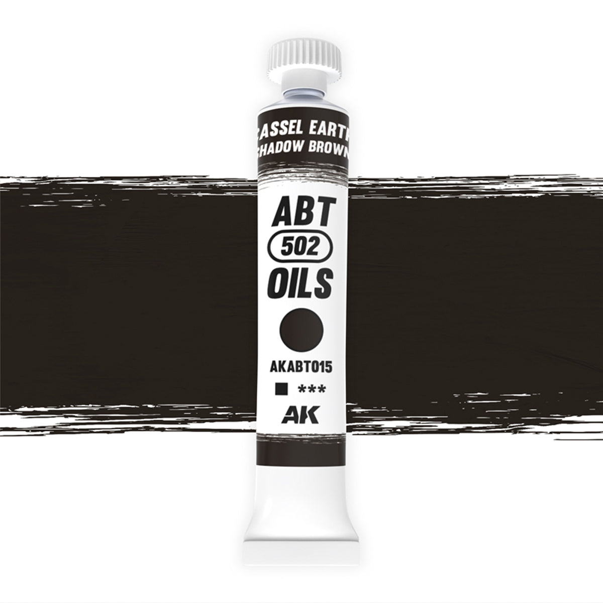 Abteilung 502 Cassel Earth/Shadow Brown 20ml Oil Paint ABT015