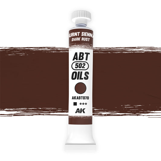 Abteilung 502 Burnt Sienna/Dark Rust 20ml Oil Paint ABT070