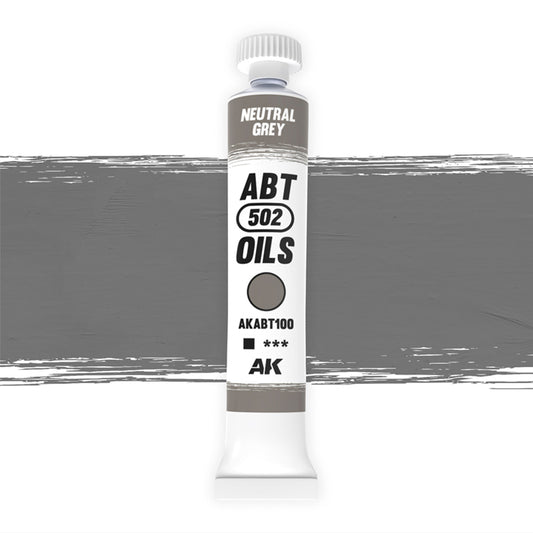 Abteilung 502 Neutral Grey 20ml Oil Paint ABT100