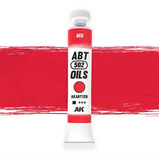 Abteilung 502 Red 20ml Oil Paint ABT120