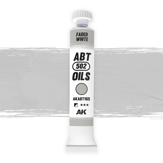 Abteilung 502 Faded White 20ml Oil Paint ABT165