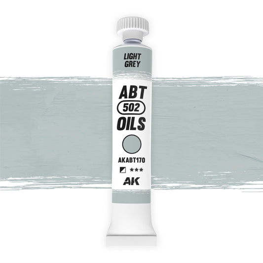 Abteilung 502 Light Grey 20ml Oil Paint ABT170