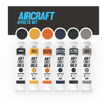 Abteilung 502 Aircraft Effects Oil Paint Set ABT305